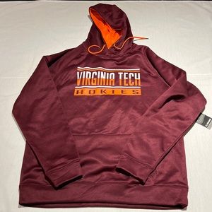 Colosseum Men's Virginia Tech Hokies Maroon Hoodie Size XL